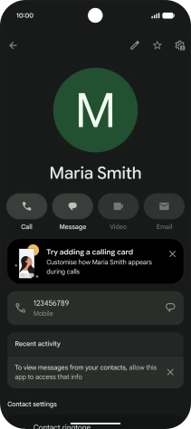 Slide your finger upwards starting from the bottom of the screen to return to the home screen.
