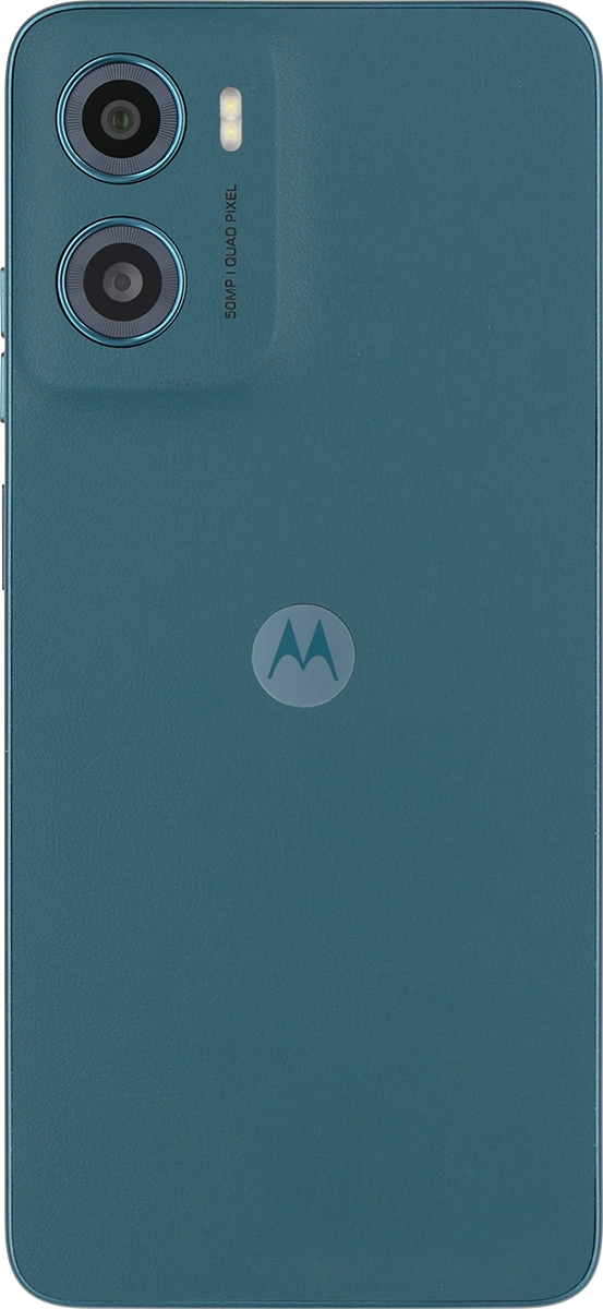 Point the camera lens at the back of your phone at the required object to take a picture or record a video.