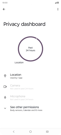 Press See other permissions.