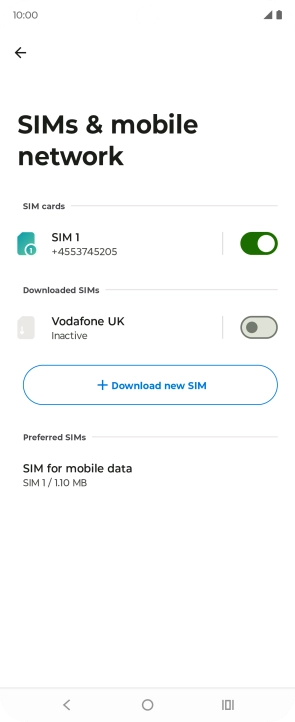Press the required price plan.