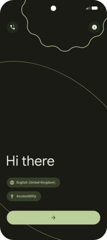 Press Accessibility and follow the instructions on the screen to select the required settings.