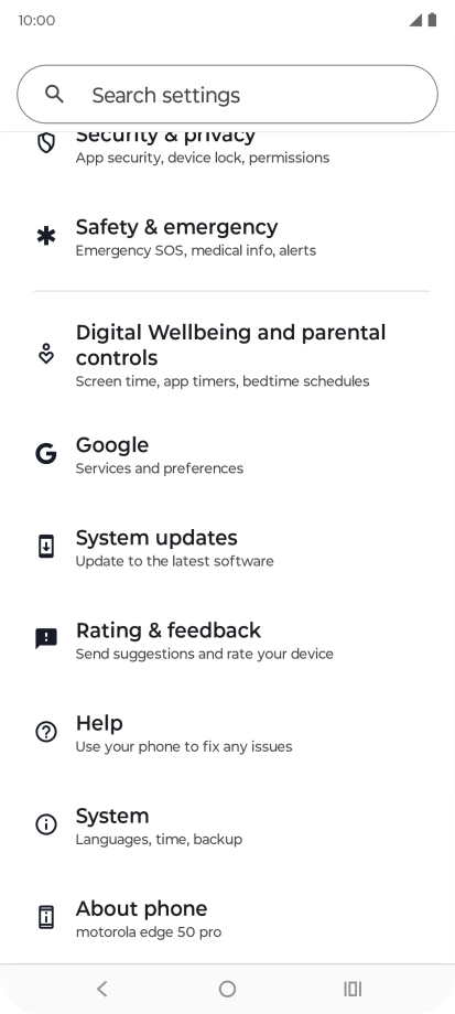Press System updates. Press System updates.