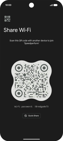 Place the QR code inside the camera frame on the other device to scan the code. Place the QR code inside the camera frame on the other device to scan the code.