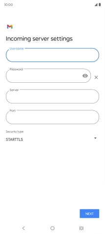 Press the field below 