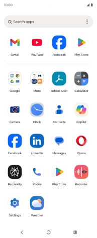 Press Google. Press Google.