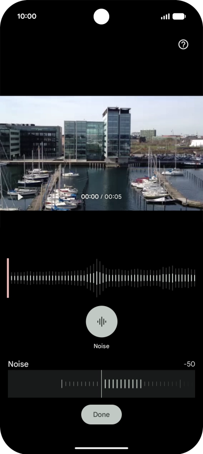 Press Done. Press Done.