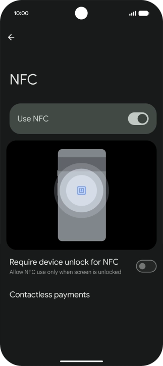 Press the indicator next to Press the indicator next to
