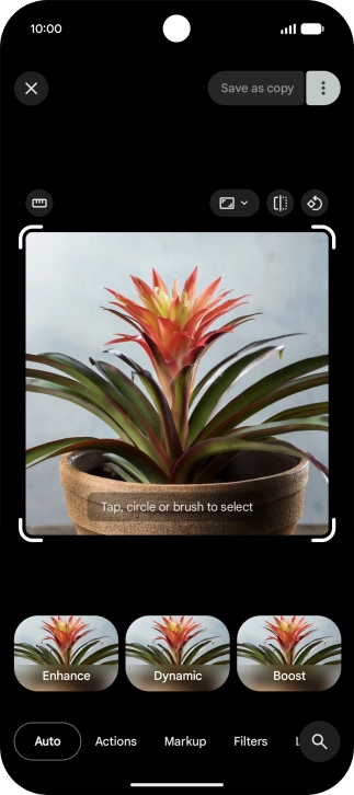 Follow the instructions on the screen to use the function. Follow the instructions on the screen to use the function.