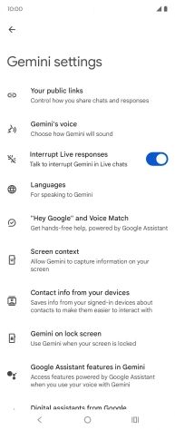 Follow the instructions on the screen to select the required settings. Follow the instructions on the screen to select the required settings.