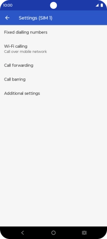 Press Wi-Fi calling.