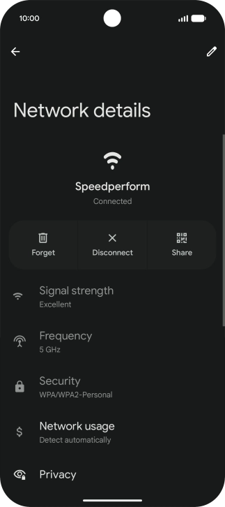 Press Share. Press Share.