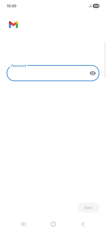 Press the field below 
