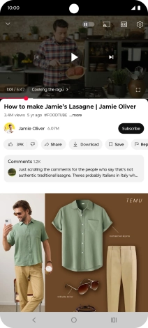 Press and hold the Home key to activate Gemini.
