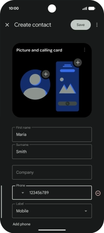 Press Save. Press Save.
