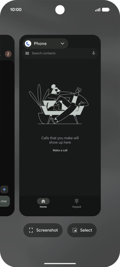 To end one running application, slide your finger upwards on the required application. To end one running application, slide your finger upwards on the required application.