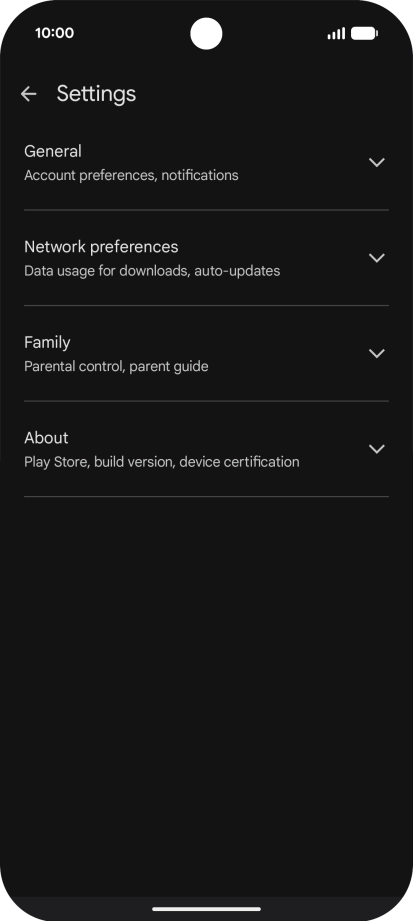 Press Network preferences. Press Network preferences.