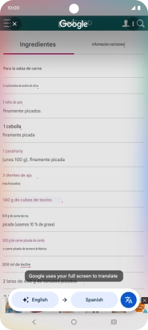 Follow the instructions on the screen to select the required language settings and use the function.