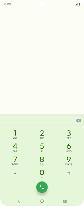 Press and hold number key 1 to call voicemail. Follow the instructions to listen to your messages.