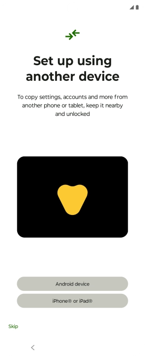 Press Skip. Press Skip.