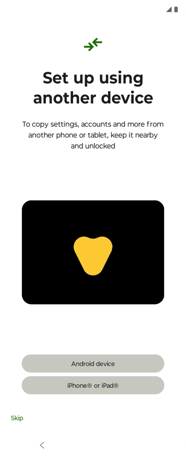 Press Skip. Press Skip.