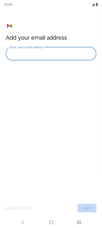 Press the field below 