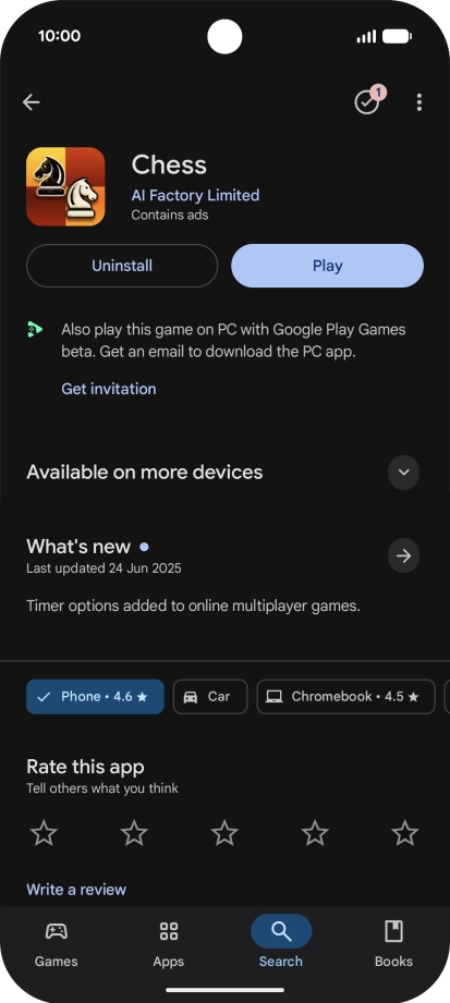 Press Uninstall. Press Uninstall.