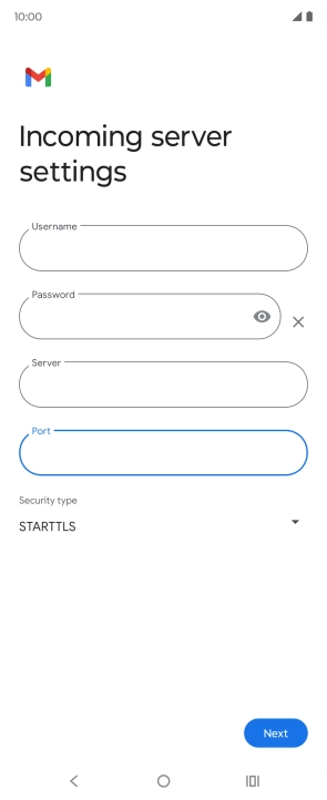 Press the drop down list below Press the drop down list below