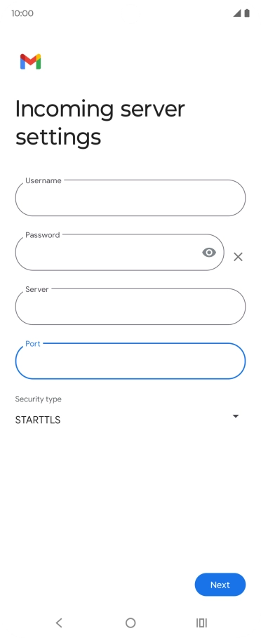 Press the drop down list below Press the drop down list below
