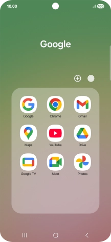 Open YouTube and go to the required video.