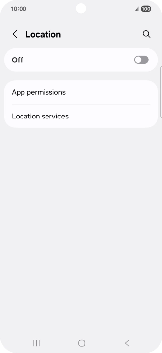 Press the indicator to turn the function on or off.