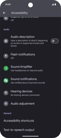 Press the required category below 