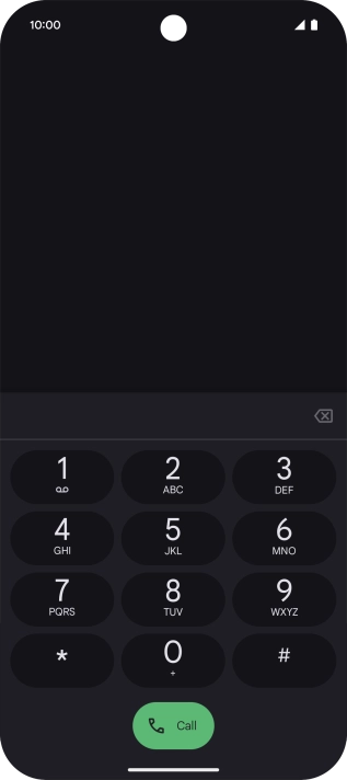 Press and hold number key 1 to call voicemail. Follow the instructions to listen to your messages.