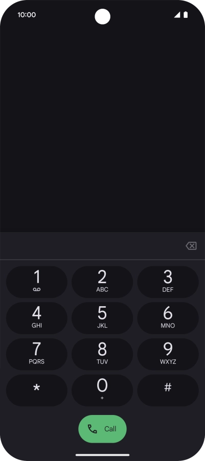 Press and hold number key 1 to call voicemail. Follow the instructions to listen to your messages.
