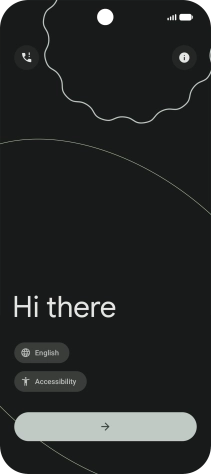 Press Accessibility and follow the instructions on the screen to select the required settings.