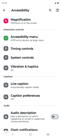 Press the required category below 