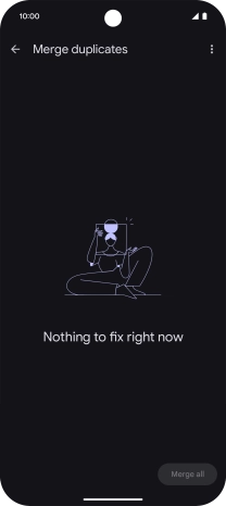 Slide your finger upwards starting from the bottom of the screen to return to the home screen.