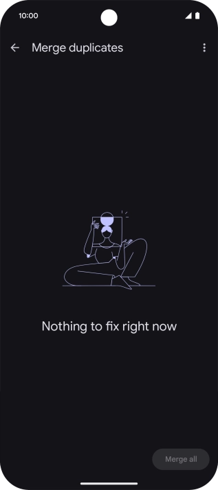 Slide your finger upwards starting from the bottom of the screen to return to the home screen.