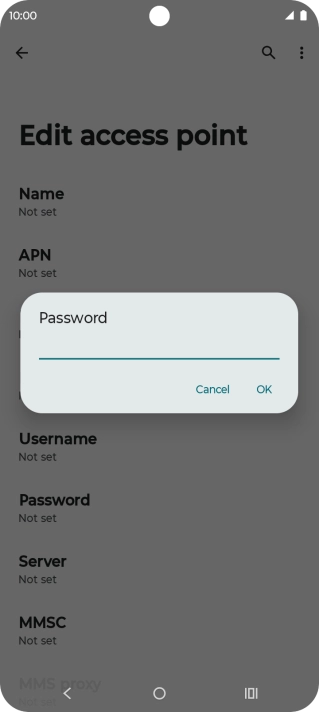 Key in wap and press OK.