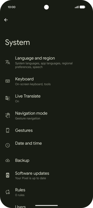Press Date and time. Press Date and time.