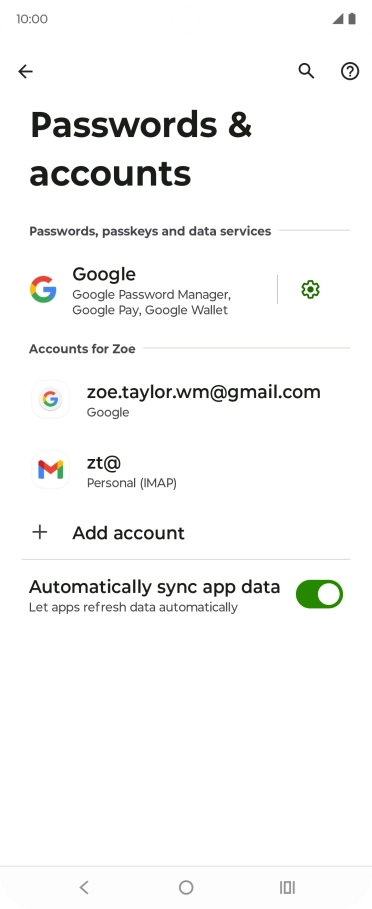 Press the Home key to return to the home screen. Press the Home key to return to the home screen.