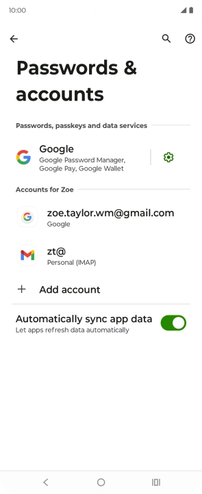 Press the Home key to return to the home screen. Press the Home key to return to the home screen.
