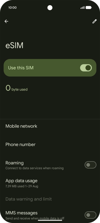 Slide your finger upwards starting from the bottom of the screen to return to the home screen.