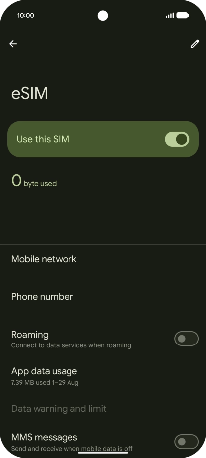 Slide your finger upwards starting from the bottom of the screen to return to the home screen.