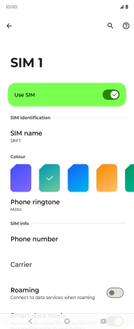 Press the indicator next to Press the indicator next to