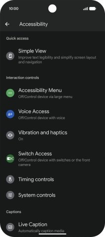 Press Simple View and follow the instructions on the screen to select the required settings. Press Simple View and follow the instructions on the screen to select the required settings.