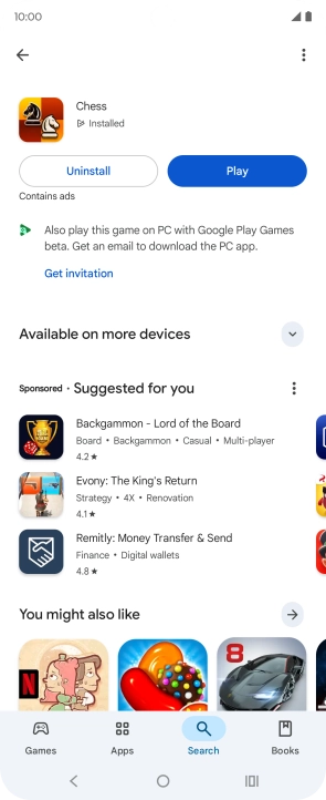 Press the Home key to return to the home screen. Press the Home key to return to the home screen.