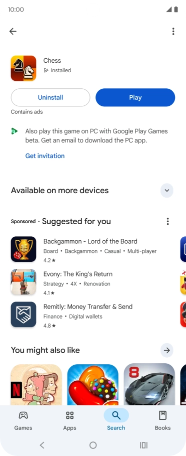 Press the Home key to return to the home screen. Press the Home key to return to the home screen.