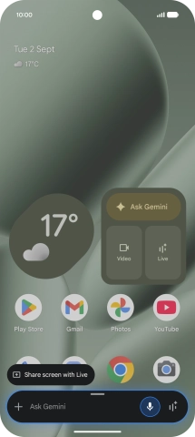 Say, in your own words, what you would like your phone to do, e.g.: OPEN [application], CALL [contact], SEARCH FOR [information]. It's not necessary to use a specific command for each function.
