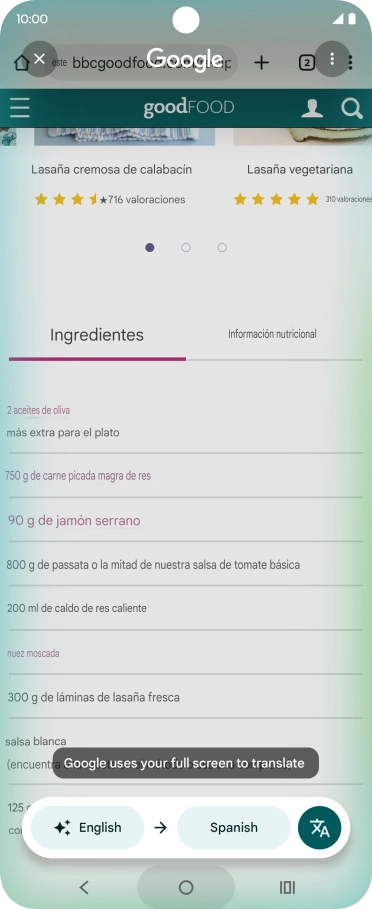 Follow the instructions on the screen to select the required language settings and use the function.