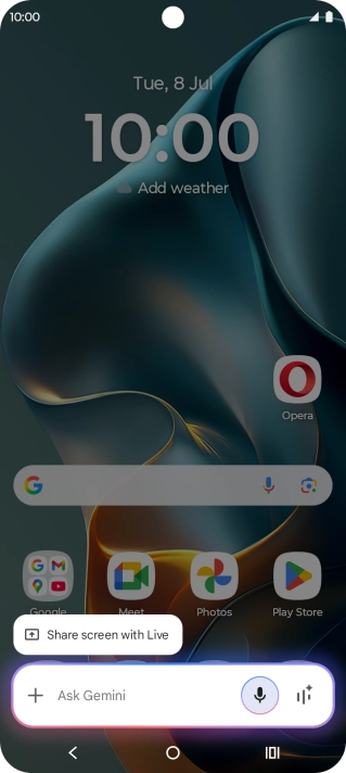 Say, in your own words, what you would like your phone to do, e.g.: OPEN [application], CALL [contact], SEARCH FOR [information]. It's not necessary to use a specific command for each function.